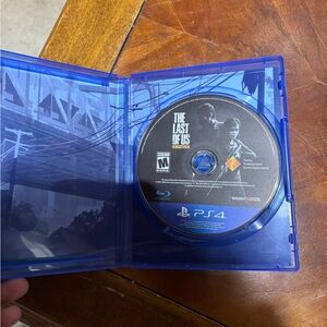 Sony PS4 Game in Blue Case